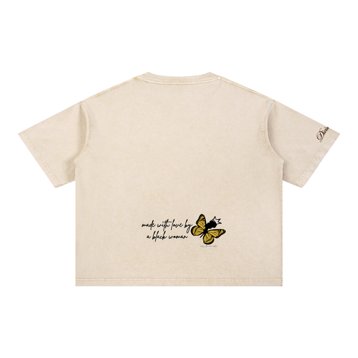 Mineral Wash Boxy Cotton T-Shirt