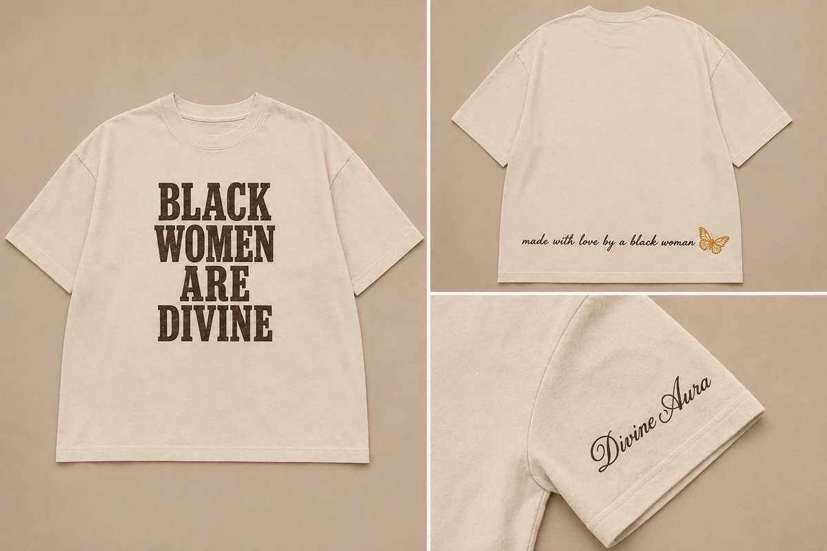 Black Women Are Divine Tee