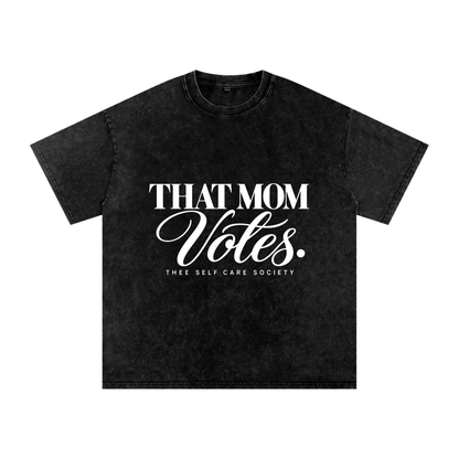 That Mom Votes — Vintage Blue Tee