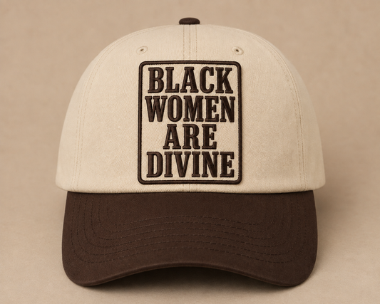 Black Women Are Divine Cap