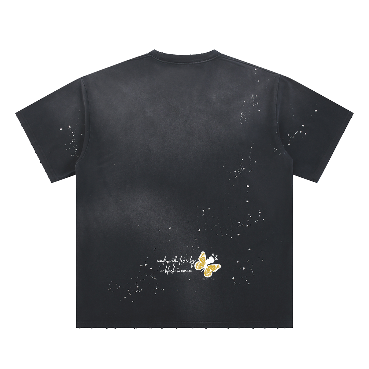Unbothered & In Line to Vote — Distressed Tee