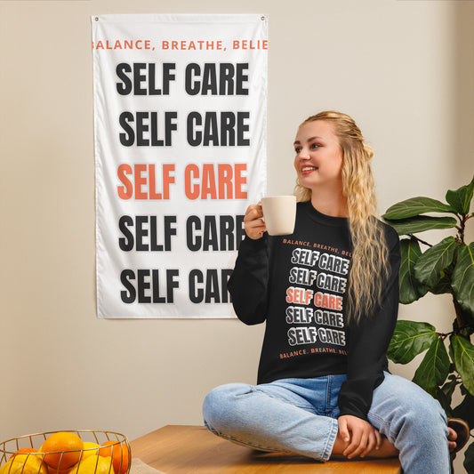 Breathe Self Care  Unisex Sweatshirt